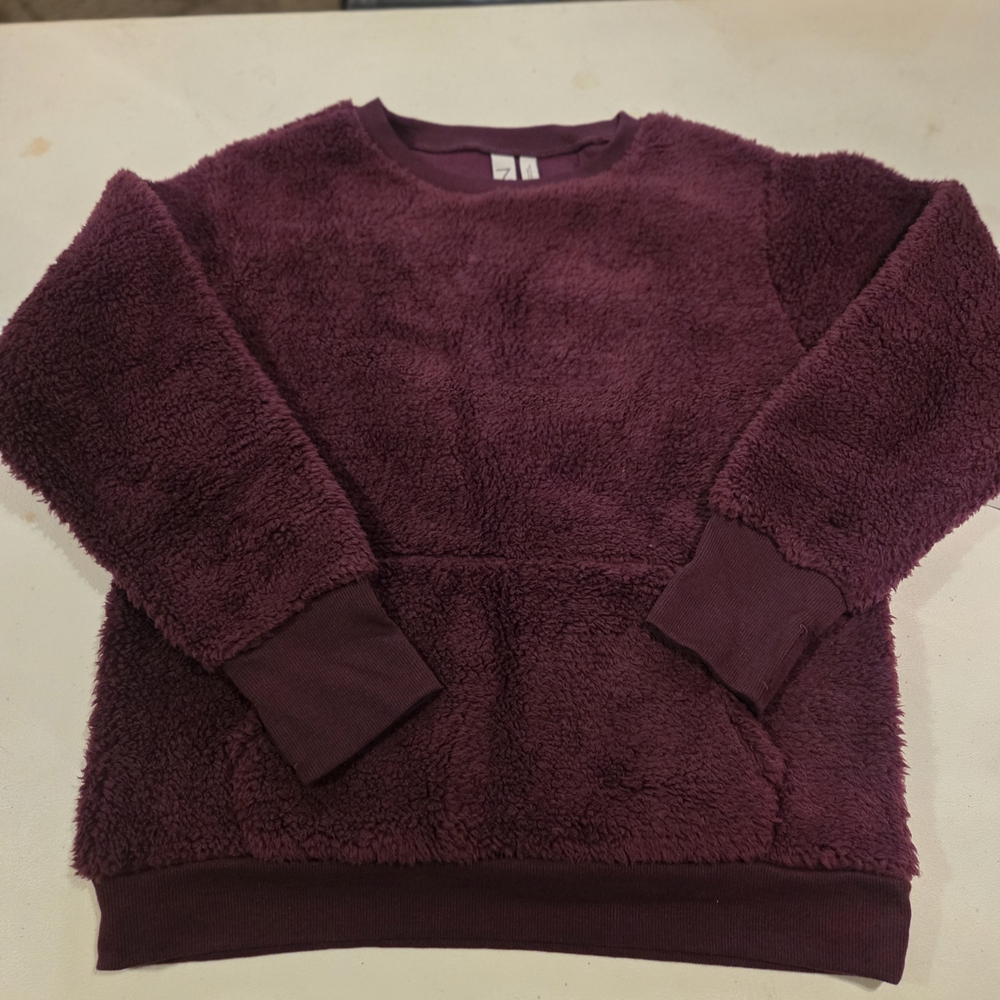 Plush Burgundy Sweater